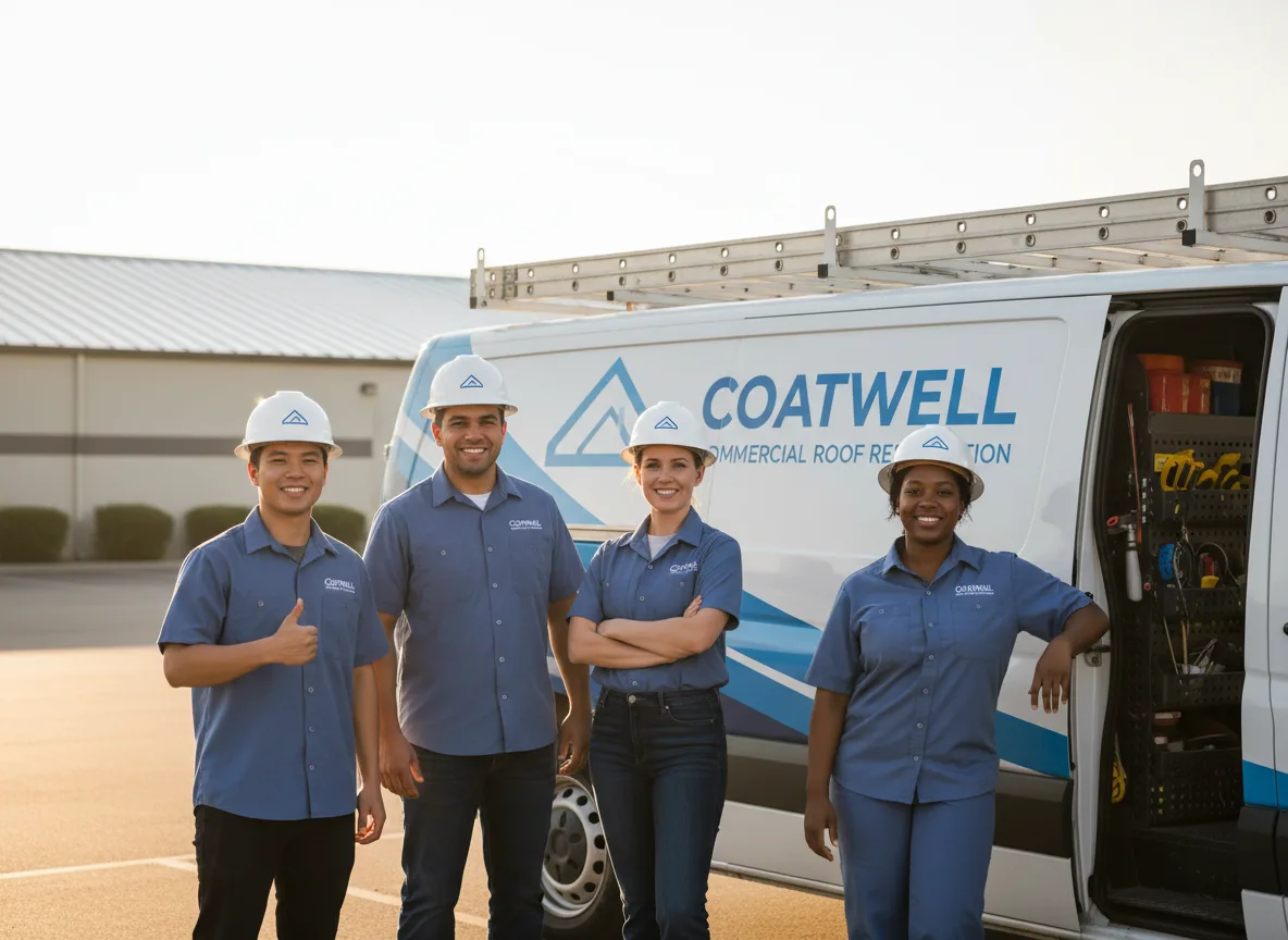 Commercial roof coating company in Cushing, IA